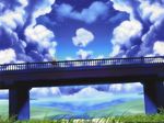  air bridge clouds kamio_misuzu sky tagme 