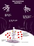 animextremex chara_(undertale) child comic english_text gaster human mammal protagonist_(undertale) red_eyes running souls text undertale video_games wingdings young 