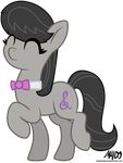  alpha_channel black_hair ctiie_mark earth_pony equine eyes_closed female feral friendship_is_magic fur grey_fur hair horse mammal mando my_little_pony octavia_(mlp) pony simple_background smile solo transparent_background 
