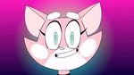  animated blue_eyes cat cute feline fur ghosttoast_(artist) happy mammal pink_fur shima_luan smile solo super_planet_dolan 