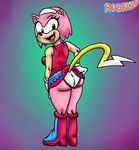  amy_rose butt clothing invalid_tag panties rosechu sonic_(series) sonichu underwear upskirt 