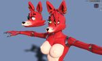  animatronic anthro big_breasts breasts canine crossgender disembowell_(artist) ear_piercing eye_patch eyewear facial_piercing five_nights_at_freddy&#039;s fox foxy_(fnaf) freckles green_eyes machine mammal nipples nose_piercing piercing robot video_games 