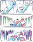  bone brothers chara_(undertale) comic english_text human loverofpiggies mammal monster papyrus_(undertale) sans_(undertale) sibling skeleton text undertale video_games 