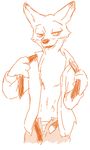  2016 anthro canine disney fox fur himoji_one_san male mammal nick_wilde zootopia 