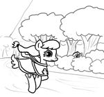  clothing cub earth_pony emerald_jewel(colt_quest) equine fan_character female ficficponyfic hiding hope_blossoms(colt_quest) horse male mammal my_little_pony pony robe running young 