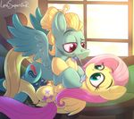  brother brother_and_sister fluttershy_(mlp) friendship_is_magic lord_superstar my_little_pony sibling sister zephyr_breeze_(mlp) 