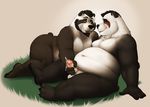  2016 balls bear belly erection fur kronexfire male male/male mammal nude overweight panda pandaren penis slightly_chubby video_games warcraft 