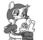  backpack bow clothing cub cutie_mark earth_pony emerald_jewel(colt_quest) equine fan_character female ficficponyfic horn horse joyride(colt_quest) male mammal my_little_pony pony tears unicorn young 