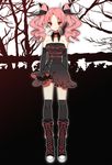  bad_id bad_pixiv_id black_dress boots dadami dress gloves gothic pink_hair red_eyes shiki shimizu_megumi solo tatamix thighhighs twintails 