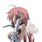  cleavage extraction ikaros sora_no_otoshimono vector wings 