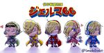  1girl 4boys blonde_hair blue_eyes boots brother_and_sister brothers cape family gloves hair_over_one_eye headphones heart multiple_boys one_piece pompadour sanji siblings sunglasses sunglasses_on_head vinsmoke_family vinsmoke_reiju vinsmoke_yonji 