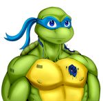  android barcode biceps blue_eyes damage leonardo libra-11 machine male muscular pecs reptile robot robotic_reveal scalie shell smile solo tattoo teenage_mutant_ninja_turtles turtle 