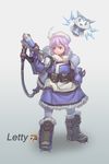  cirno coat cosplay crossover curvy fur_trim gloves hair_ornament highres ice lavender_hair letty_whiterock mei_(overwatch) mei_(overwatch)_(cosplay) overwatch short_hair touhou zhengyifan7 
