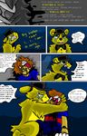  2016 animatronic anthro bakukurara balloon_boy_(fnaf) bear comic crying digital_media_(artwork) five_nights_at_freddy&#039;s five_nights_at_freddy&#039;s_2 golden_freddy_(fnaf) humanoid machine mammal robot tears video_games 