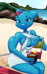  2016 anthro big_breasts breasts cartoon_network cat dalley-the-alpha feline female mammal mature_female nicole_watterson solo the_amazing_world_of_gumball under_boob 