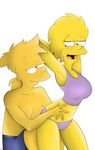  bart_simpson breasts dancing duo female incest lapdance lisa_simpson male male/female not_furry pussy the_simpsons 