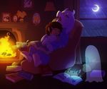  absurd_res animated_skeleton asgore_dreemurr asriel_dreemurr bone book caprine chara_(undertale) equestria-prevails female fire fireplace ghost goat hi_res human mammal moon napstablook papyrus_(undertale) protagonist_(undertale) raining sans_(undertale) skeleton sleeping spirit toriel undead undertale video_games 