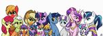  apple_bloom_(mlp) applejack_(mlp) big_macintosh_(mlp) blonde_hair cub earth_pony equine feathered_wings feathers female feral flurry_heart_(mlp) friendship_is_magic granny_smith_(mlp) green_eyes group hair hat horn horse male mammal mother multicolored_hair my_little_pony night_light_(mlp) parent pony princess_cadance_(mlp) purple_eyes shining_armor_(mlp) sweetsismagic_(artist) twilight_sparkle_(mlp) twilight_velvet_(mlp) two_tone_hair unicorn winged_unicorn wings young 