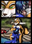  2014 anthro canine comic dialogue duo female fox fox_mccloud krystal male mammal moltsi nintendo star_fox tagme video_games 