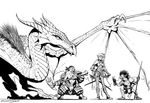  crafty_games dragon dwarf elf fantasy_craft goblin group humanoid 