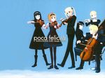  angelica claes elsa flute gunslinger_girl henrietta pantyhose piano rico triela violin 