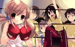  asahina_mikuru boxing koizumi_itsuki kyon nagato_yuki suzumiya_haruhi suzumiya_haruhi_no_yuuutsu 