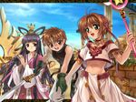  card_captor_sakura cosplay crossover daidouji_tomoyo kinomoto_sakura li_shaoran moonknives tsubasa_reservoir_chronicle 