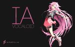  akasaka_aka garter ia_(vocaloid) thighhighs vocaloid wallpaper 