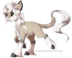  equine fan_character fur grey_eyes grey_fur hair hooves horn horse knut long_tail male mammal my_little_pony pony silentwulv simple_background smile solo standing unicorn white_hair 