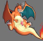  &lt;3 anal anal_penetration animal_genitalia anus blush charizard claws cum cum_in_ass cum_inside cum_while_penetrated cumshot drooling erection eyes_closed fast1458 feral genital_slit grey_background looking_pleasured male nintendo orgasm panting penetration penis pok&eacute;mon precum reclining saliva scalie sex shaking simple_background slit smoke solo solo_focus tapering_penis tongue tongue_out trembling unseen_character video_games wings 