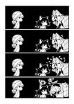  chimosaku comic greyscale highres monochrome touhou translation_request yakumo_ran yakumo_yukari 