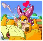 &lt;3 2016 anthro areola big_breasts breasts cum cum_on_breasts cum_on_face cumshot duo erect_nipples erection female koopa koopaling licking lordstevie male mario_bros nintendo nipples nude oral orgasm penis penis_lick scalie sex tongue tongue_out video_games wendy_o_koopa 