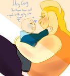  asgore_dreemurr embrace male male/male sans_(undertale) size_difference text undertale vari video_games 