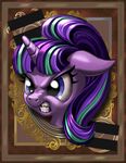  2016 = angry blue_eyes clenched_teeth equine female friendship_is_magic harwick horn mammal my_little_pony portrait solo starlight_glimmer_(mlp) teeth unicorn 