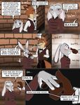  alternate_universe anthro blush boop canine clothed clothing comic dialogue digital_media_(artwork) disney fox hi_res judy_hopps lagomorph mammal nick_wilde progressoftomorrow rabbit text zootopia 