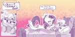  2016 applejack_(mlp) bed dialogue dilarus duo earth_pony english_text equine female friendship_is_magic hi_res horn horse lying mammal my_little_pony pony rarity_(mlp) text unicorn 