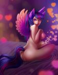  breasts butt equine female horn horse invalid_tag is love magic mammal my_little_pony pony princess royalty sparkle spell twilight winged_unicorn wings xoxobellatrixxx 
