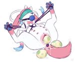  egg feral melvismd nintendo oviposition pok&eacute;mon pussy simple_background video_games white_background 