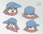  angry collar crying cute facial_expressions grin hat klonoa klonoa_(series) shaolin_bones shota simple_background smile surprise tears young 