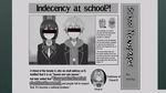  can censored greyscale hard_translated hood hoodie identity_censor kono_bijutsubu_niwa_mondai_ga_aru! monochrome newspaper school_uniform soda_can translated uchimaki_subaru usami_mizuki 