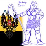  anastasiya_osinov anthro armor bear breasts clothing female hi_res mammal medieval melee_weapon nukenugget weapon 