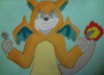  canine charizard cosplay fire mammal nintendo padu pok&eacute;mon smile teeth video_games wolf 