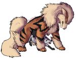  2016 after_sex arcanine blackkbird cum cum_drip deep_penetration dripping eyes_closed feral mightyena nintendo penetration pok&eacute;mon satisfied size_difference suspended_by_penis video_games 