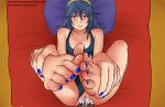  black_hair feet fire_emblem long_hair lucina nintendo 