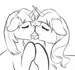  animated darkhazard equine female female/female friendship_is_magic horn kissing mammal my_little_pony twilight_sparkle_(mlp) twilight_velvet_(mlp) unicorn 
