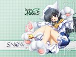  animal_ears catgirl paws snow_(game) studio_mebius yukizuki_sumino 