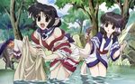  aruruw eruruw fish tail utawarerumono water 