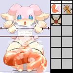  &lt;3 &lt;3_eyes alacarte anal anus audino bdsm big_tongue bondage bound deep_rimming female gaping gaping_anus japanese_text lickitung long_tongue nintendo oral pok&eacute;mon pussy rimming saliva sex text tongue video_games 