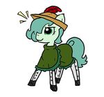  bandanna clothing cub earth_pony emerald_jewel(colt_quest) equine fan_character feathers ficficponyfic hat horse male mammal my_little_pony pony young 