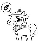  bandanna cub earth_pony emerald_jewel(colt_quest) equine fan_character feathers ficficponyfic hat horse male mammal my_little_pony pony young 
